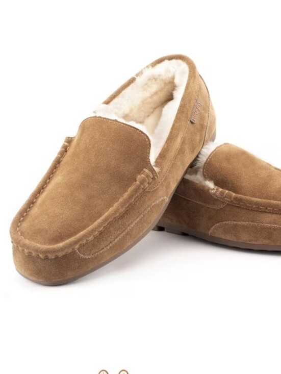Parfeying Ashforth Men\'s Sz 14 Indoor Outdoor Suede Leather Mocassins main image 11